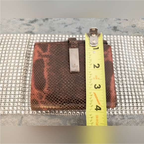 Gucci Python Bi-Fold Snakeskin Wallet - Picture 13 of 13